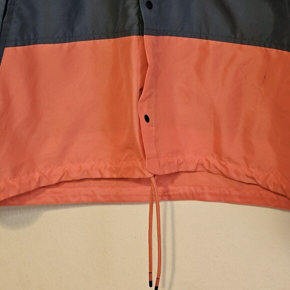 Herschel Supply Co. Voyage Coach Packable Jacket Windbreaker sz Large L Blue - Picture 6 of 12